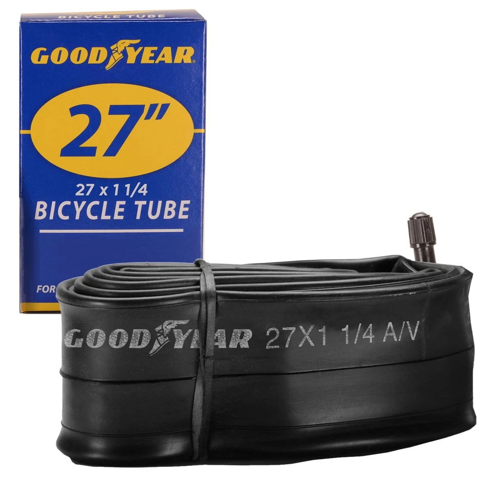 Goodyear Tube Bike 27 X 1-1/4 Black 91081