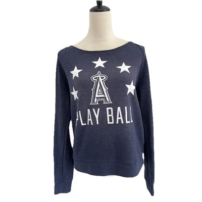 Victoria's Secret Sudadera Rosa Mujer Ángulos Medianos Béisbol Estrellas Salón Foto 1 de 4