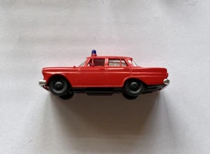 Brekina #1820 HO Gauge 1:87 Scale Red Mercedes 190 Fire Chief's Car for Scenery - Picture 1 of 5