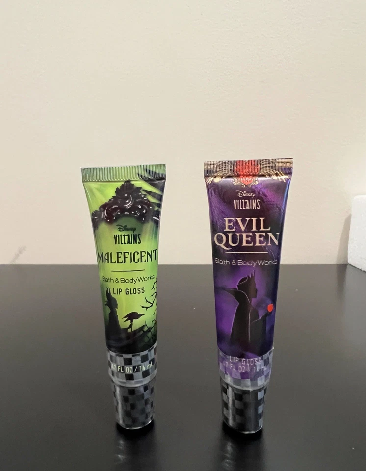 Bath & Body Works Disney Villains Maleficent And Evil Queen Lip Gloss Set - Image 1 of 3