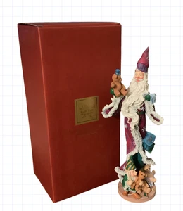 Figurina Lenox Orsacchiotto di Babbo Natale Officina 2009 Matita Babbo Natale Vacanze - Foto 1 di 15