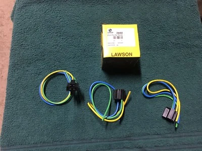 3 nuevos arneses de reparación de intermitentes universales de 3 terminales Lawson 28402 arnés  Foto 1 de 4