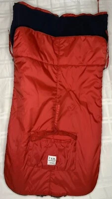 Infant Car Seat-Stroller Cover Cacoon 7Am Warm Insulated Winter Red - Image 1 of 4