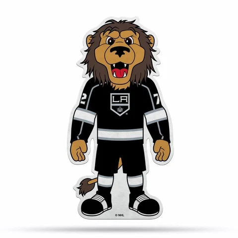 Los Angeles Kings 18"x18" Mascot Felt Pennant [NEW] NHL Sign Banner Wall Cave Cover