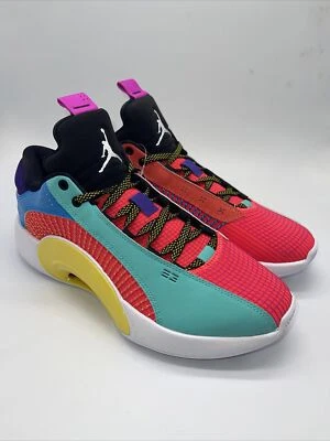 Jordan 35 Bajo Azul/Infrarrojo/Verde azulado DJ2831-300 Tallas 10-15 Foto 1 de 4