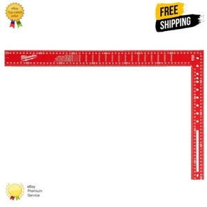 MILWAUKEE RED ALLOY METRIC FRAMING SQUARE 400 x 600mm - 4932472126 - Imagen 1 de 2