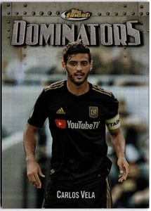 Carlos Vela 2024 Topps Finest MLS Dominators #DO-9 LAFC - Picture 1 of 2