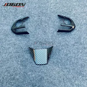 Steering Wheel Button Cover Molding Trim For Toyota Harrier Venza XU80 2020 2021 - Picture 1 of 3