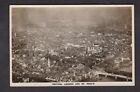 London Central & St Pauls from the air c1920/30s? real photo postcard