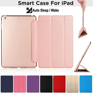 Smart Case For iPad Air 2 /Air/5th/6th Gen 2018 9.7 Magnetic Leather Stand Cover - Picture 1 of 20
