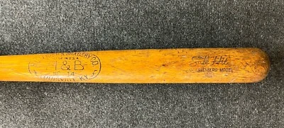 "Bate de béisbol de colección años 30 40 Hank Greenberg Hillerich & Bradsby No.14 33"" HOF DET Foto 1 de 4