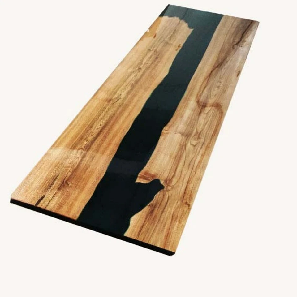 48" x 22" Epoxy Resin Table Top Handmade Wooden Home Decor - Image 1 of 1