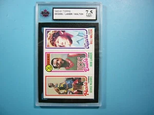 1980 1980/81 TOPPS NBA BASKETBALL CARD #10 121 222 BILL WALTON KSA 7.5 NM+ GL - Picture 1 of 3