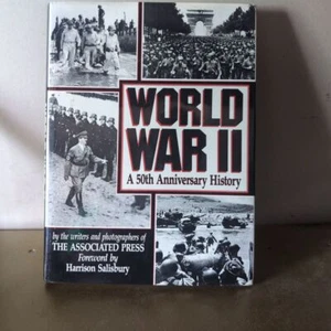 The Associated Press World War II 50th Anniversary History Hardcover Photographi - Bild 1 von 1