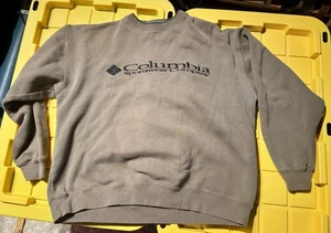Vintage 90s Columbia Sportswear Embroidered Pullover Crewneck Sweatshirt Gr. XL - Bild 1 von 6