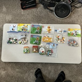 LEGO Easter Lot; 40575 40212 2x 30579 40202 30643 40086 and 853990 100% complete