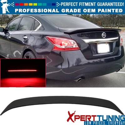 Fits 13-15 Altima 4Dr Sedan OE Factory Trunk Spoiler LED - Painted Color Foto 1 de 4