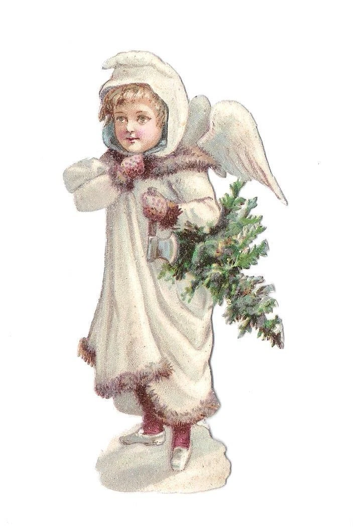 Glanzbilder Weihnachten – Weihnachtsmann EF 7304 Für Scrapbooking & Deko