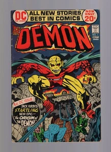 The Demon #1 - 1st Appearance Etrigan - Jack Kirby Artwork - Lower Grade Plus - Picture 1 of 2