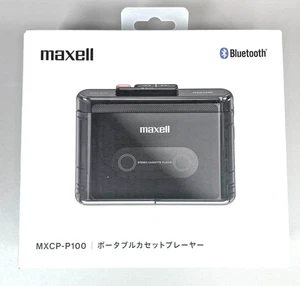 Maxell MXCP-P100 Lecteur Cassette Portable Bluetooth Noir MXCP-P100BK - Photo 1/11