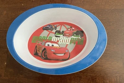 Disney Store Pixar Cars niños cuenco 2,5 pulgadas de profundidad Foto 1 de 3