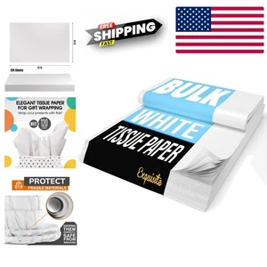 White Moving & Shipping Paper 960 Sheets 20in x 30in Heavy Duty Packing Material - Picture 1 of 8