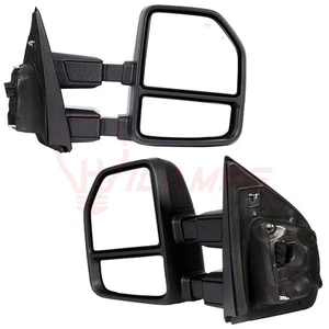 For 17-19 Ford F250 F350 F450 Power Heated LED Signal+Temp Sensor Tow Mirrors - Imagen 1 de 20