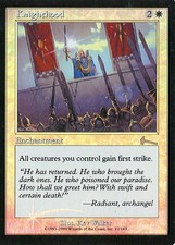 MTG - Urza's Legacy - Knighthood - Foil - Various Conditions