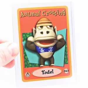Nintendo GameCube ANIMAL CROSSING Serie 1 e-Reader YODEL Tarjeta de Personaje 043 - Imagen 1 de 7