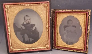 2 Ambrotype of Children - Picture 1 of 7