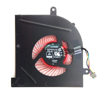 New MSI GS63 GS73 7RD 7RE 7RF 7RG 8RE 8RD 8RF Stealth Pro CPU Cooling FAN - Image 1 of 3
