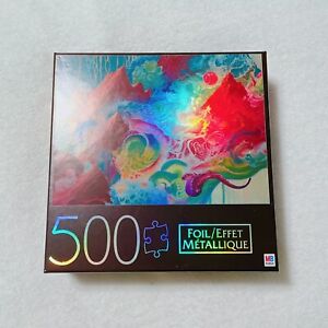 Milton Bradley Hasbro 500 Piece Foil 18x24 Radiance Puzzle