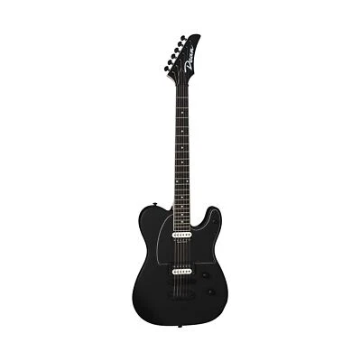 Dean Nash Vegas Select Flat Top Electric Guitar, Black Satin, NV SEL BKS - Image 1 of 4
