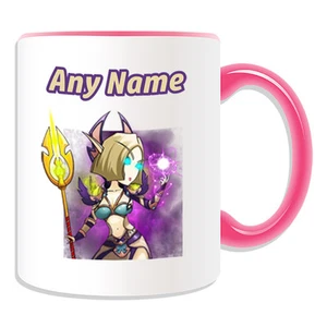 Personalisiertes Geschenk Blut Elfen Magier Becher Geldbox Cup World Warcraft WOW Hexenmeister - Bild 1 von 20