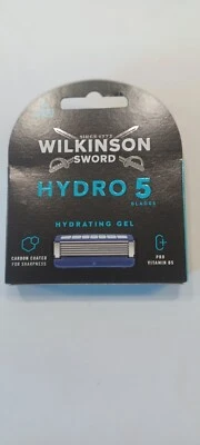 WILKINSON HYDRO 5 HYDRATING GEL RASIERKLINGEN ( 4 er Pack ) NEU & OVP