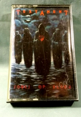 Testament, Souls of Black, 1990 Megaforce Records, Cassette Tape, SEE PHOTOS - Image 1 of 4