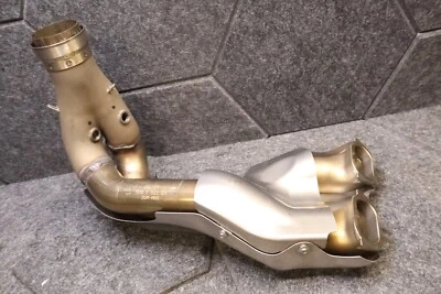 2023 DUCATI STREETFIGHTER PANIGALE V4 FRONT EXHAUST HEADER DOWNPIPE 57015222A - Image 1 of 4