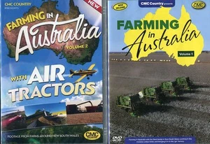 Farming in Australia Vol. 1 & 2 (with Air Tractors) CMC Farming Double Pack DVD - Picture 1 of 1