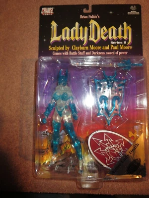 Azure Lady Death  1999 Series 2 Moore Action Collectibles Exclusive CM99021 Foto 1 de 2
