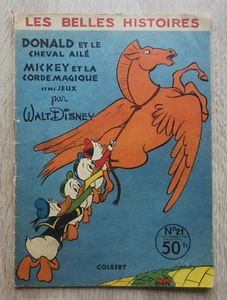 LES BELLES HISTOIRES WALT DISNEY ** SERIE 2 N° 21 ** OCTOBRE 1955 - Imagen 1 de 2