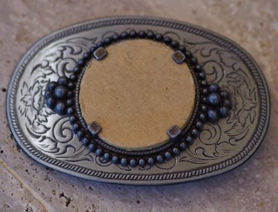 Hebilla de cinturón Piedra o Portamonedas Vaquero del Suroeste Alta Calidad Hecho en EE. UU. Foto 1 de 4