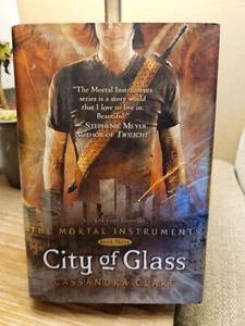 City of Glass (Mortal Instruments #3) Cassandra Clare 1st & 19th HB DJ VG Cond!! - Imagen 1 de 12