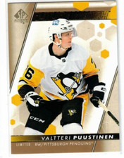 2022-23 SP AUTHENTIC VALTTERI PUUSTINEN FUTURE WATCH LIMITED GOLD 45/99 #141