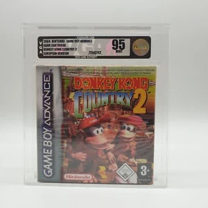 DONKEY KONG COUNTRY 2 NINTENDO GAMEBOY GBA REDSTRIP SEALED VGA 95 WATA - Imagen 1 de 2