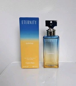 CALVIN KLEIN ETERNITY SUMMER 100ML EAU DE PARFUM SPRAY FOR HER 2017 RARE - Picture 1 of 7