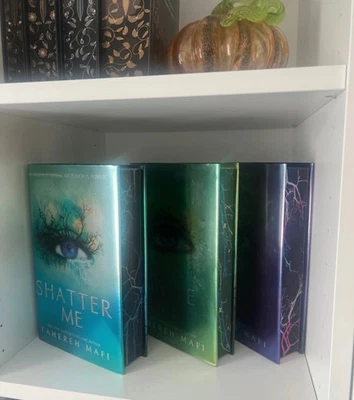 Fairyloot Shatter Me Series Books 1-3 Set by Tahereh Mafi Unsigned - Image 1 of 4