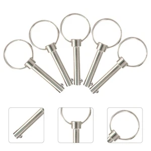 2 Stück Boot Stahl Kugel Riegel Sicherheit Yacht Pins Top - Bild 1 von 12