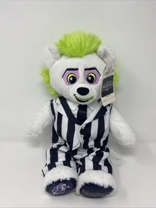 Build A Bear Workshop Beetlejuice 2021 étiquettes d'origine nécessite une batterie neuve - Photo 1/7