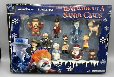 Juego de 11 figuras Palisades Toys The Year Without Papá Noel 2002 Foto 1 de 4