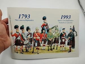 1793 BIS 1993 DIE GESCHICHTE 79. CAMERON HIGHLANDER SEAFORTH BUCH - Bild 1 von 8
